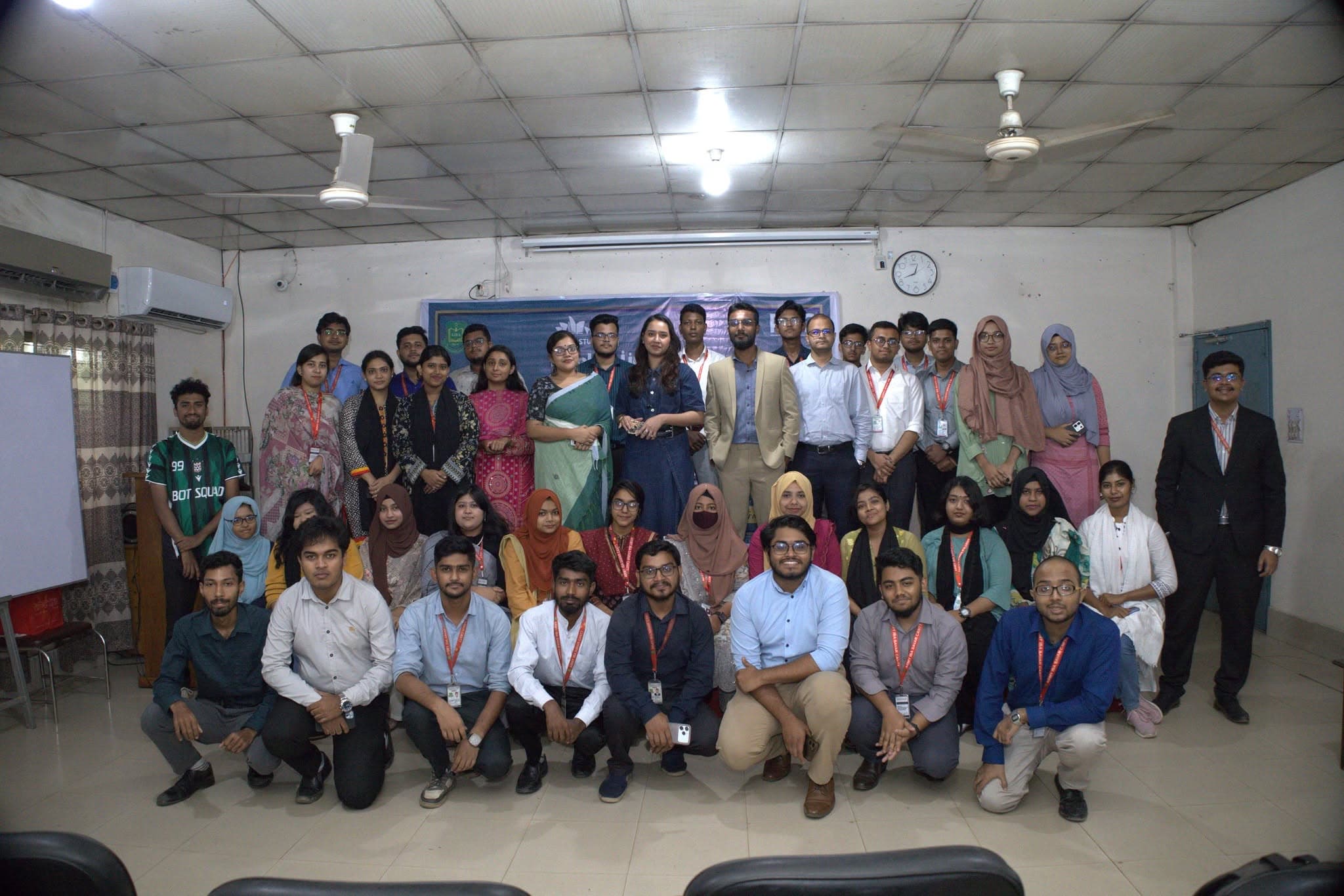 Students and the Ready to Study team at the Buckle Up 3.0 seminar